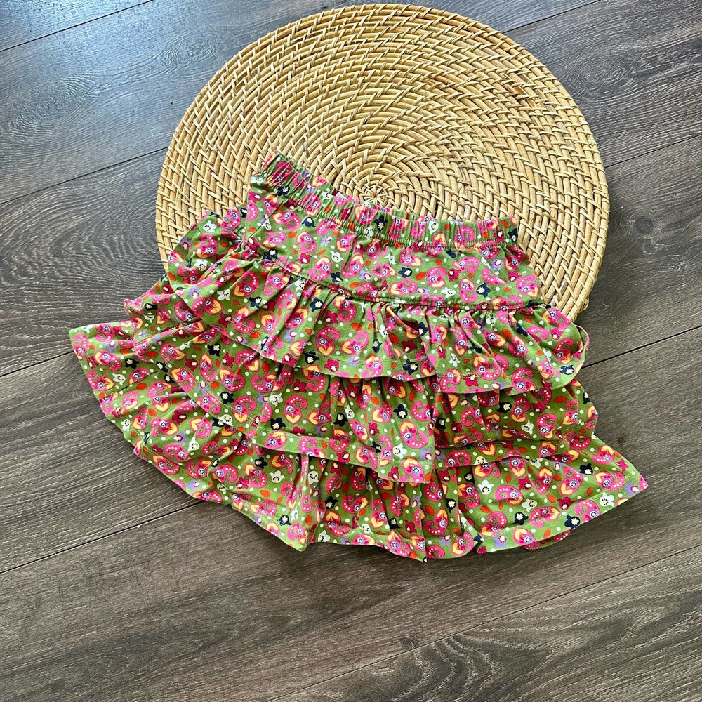 Hanna Anderson Tiered Skirt size 130